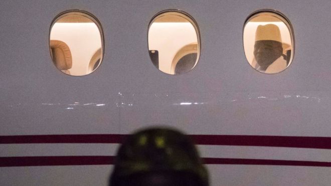 Ex-President Yahya Jammeh leaves The Gambia after losing election